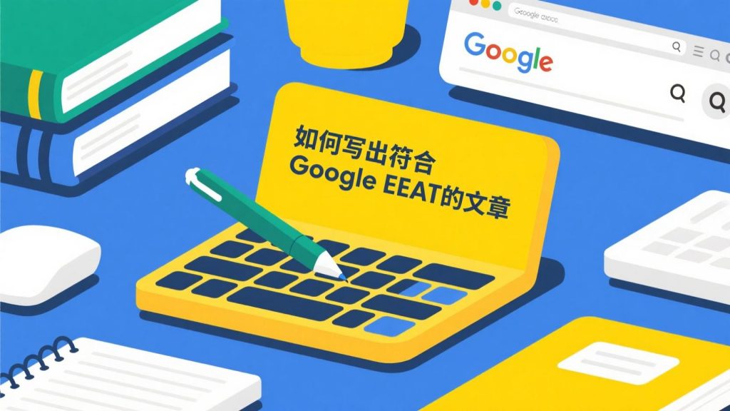 如何写出符合Google EEAT的文章,互联网与SaaS团队信任写作流程图,2025年版
